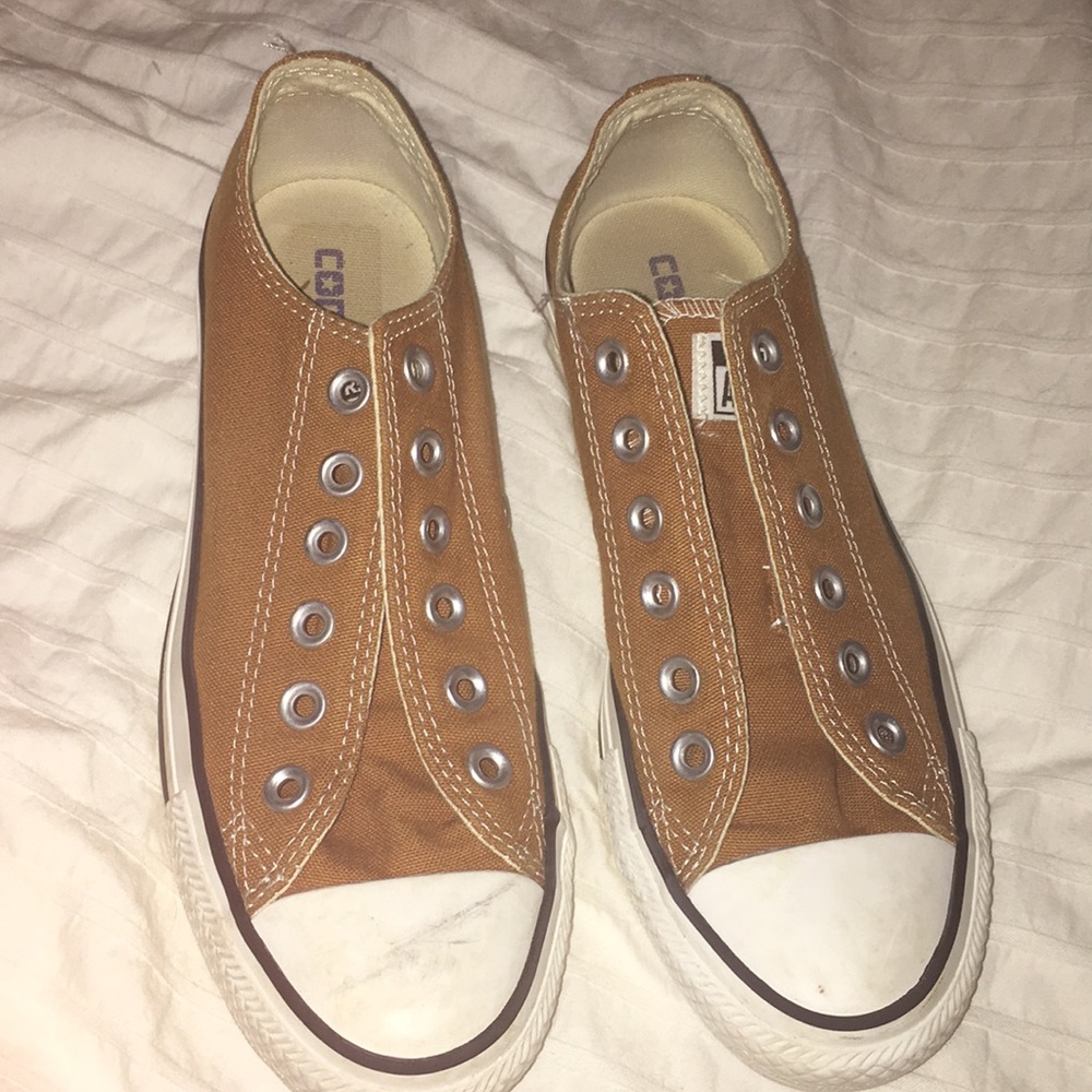 Mustard Brown Converse